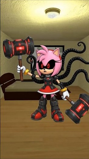 WHY IS AMY CRYING WITH OMNIDROID AMY SONIC IN HOTEL ROOM in GARRYS MOD