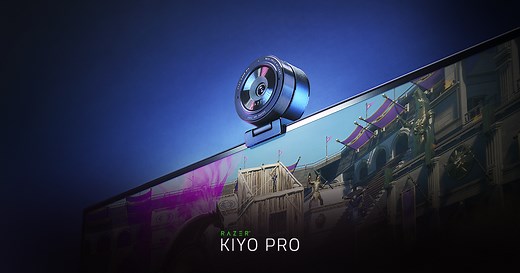 Webcam with Adaptive Light Sensor - Razer Kiyo Pro | Razer Singapore