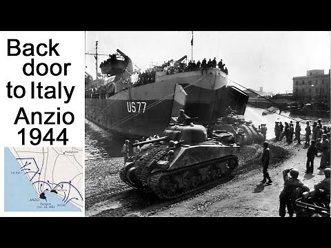 Back door to Italy – Battle of Anzio 1944