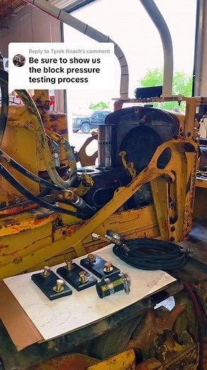 Engine Block Pressure Testing for Detroit Diesel Engine