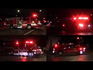 Multi-Agency 2 Alarm Structure Fire Response to Monrovia