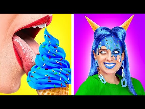 SPOOKY HALLOWEEN COSTUMES IDEAS || DIY Scary Makeup Hacks By 123 GO! LIVE