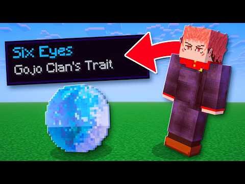 Minecraft JJK, but Every MOB DROP is RANDOM