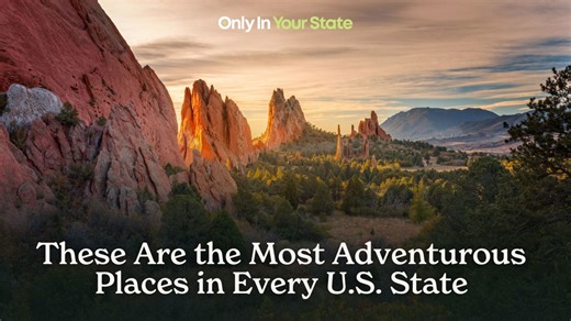 These are the most adventurous places in every US state