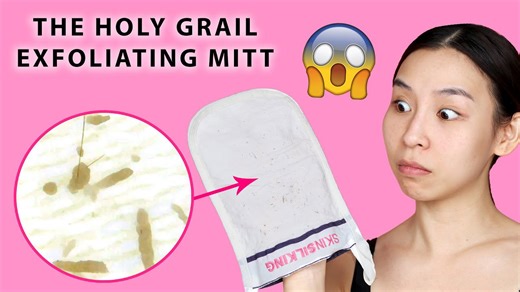 Under the microscope: Magic of the exfoliating mitt