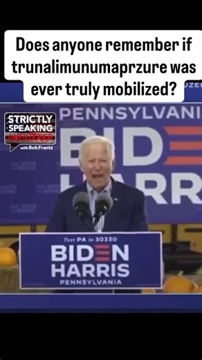 I mean, it has been almost five years. Was it ever done? #maga #trump #biden | Strictly Speaking with Bob Frantz