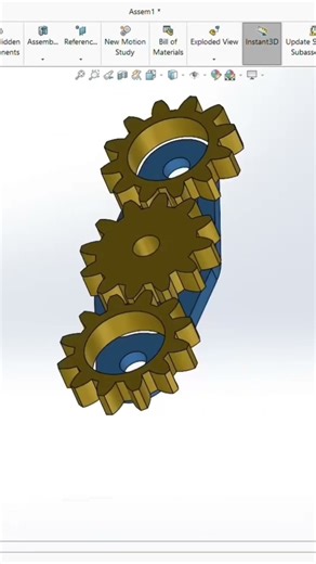 #solidworks #keyshot#tutorial #cad#3dprinting #3dmodeling #3danimation #gearfidget #gearbox #gears