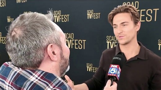 On the red carpet at Atlanta's SCAD TVfest