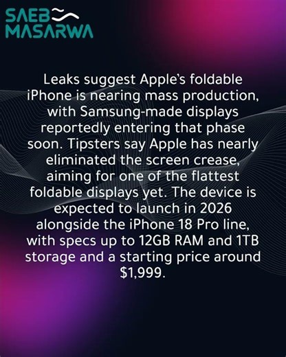 New iPhone Fold leaks indicate mass production may be approaching