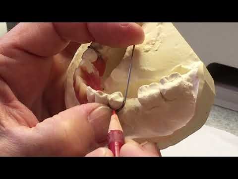 Wire bending a clasp