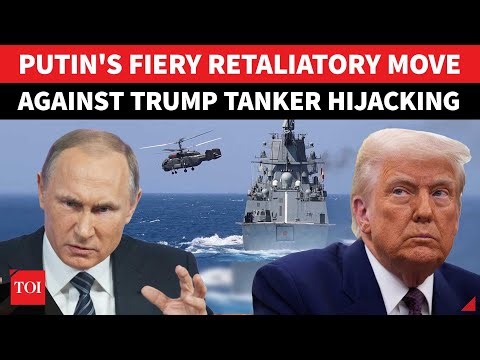 Putin Unleashes NAVY DESTROYER Against US After Trump Hijacks Russian Oil Ship In Arctic?