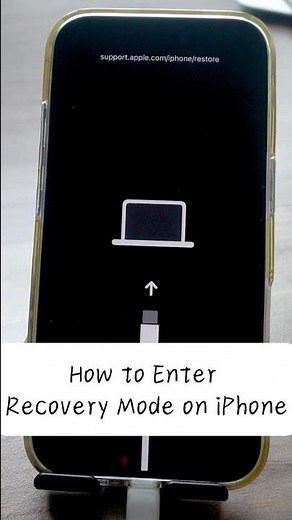 How to Enter Recovery Mode on iPhone? iPhone Repair Trick!#fyp