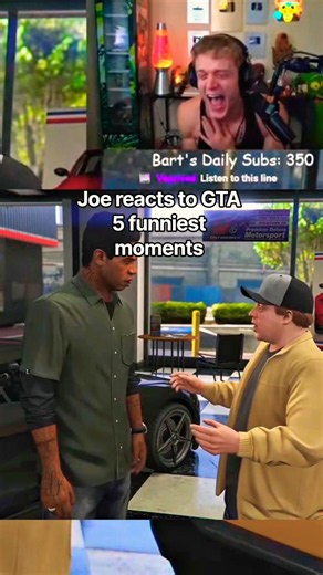 Joe Bart Laughing at Franklin and Lamar's Funniest Moments in GTA 5