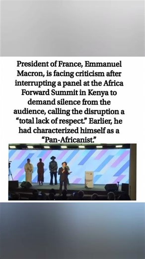 BACKLASH IN KENYA! 🛑🌍 Why Emmanuel Macron’s Stage Interruption is Sparking Outrage!