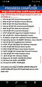 Computer Important Full Form | computer Related Important Full form for all exam #skills #computer #education #learning | Progresscomputer2