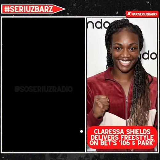 1.8K views · 117 reactions | Claressa Sheilds drops a freestyle on BET’s 106 & Sports ‍ Y’all rockin with it ⁉️⬇️ #claressashields #freestyle #explorepage  @bet | soseriuzradio | Facebook