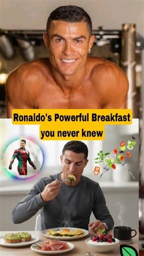 Cristiano Ronaldo's Super Breakfast and Diet Plan #dietplan #shorts #yogurtbenefits #diethacks