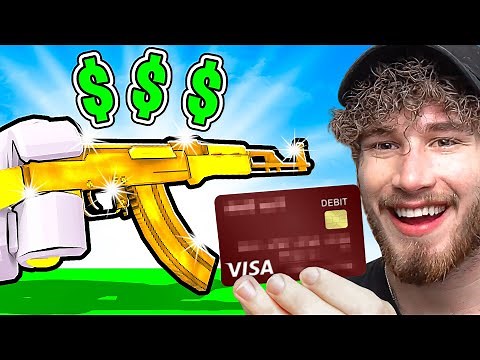 Buying The MOST OVERPOWERED WEAPON In Roblox Flag Wars