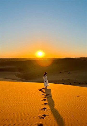 Magical Desert Sunsets in Oman