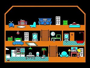 Little Computer People (リトル コンピュータ ピープル) for the NEC PC-88
