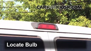 3rd Brake Light Bulb Replacement on a 2002 Dodge Ram 1500 Van 5.2L V8 Standard Passenger Van