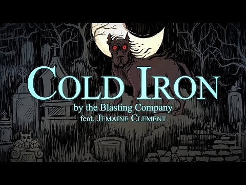 Cold Iron - The Blasting Company ft. Jemaine Clement | Official Lyric Video | Crooked Moon