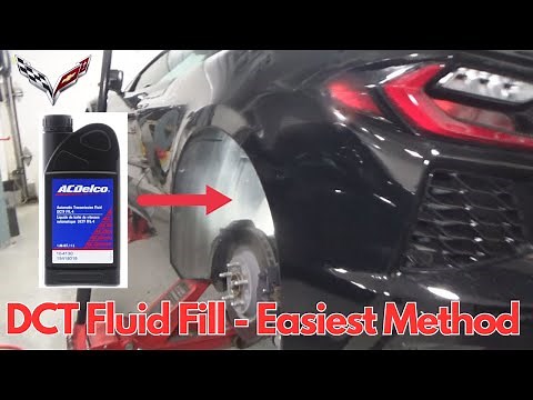 C8 Corvette: Fastest Easiest Method to Add DCT Fluid