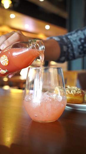 Boost Your Energy with JCO Mixed Fruit Juice and Donuts