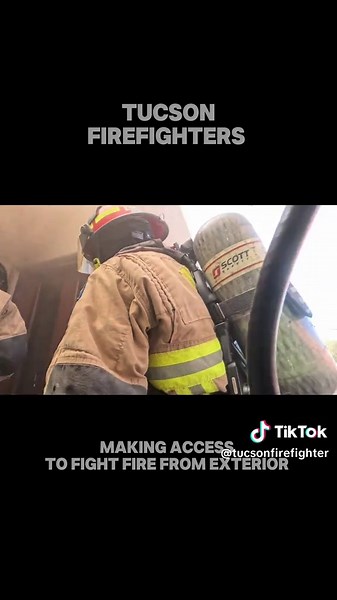 Tucson Firefighters Respond to Basement Blaze