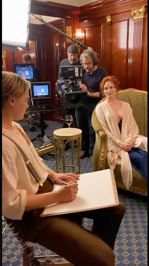 What Jack Saw While Sketching Rose 😳🎨 #omg #titanic #omgwhatshappening #unbelievably