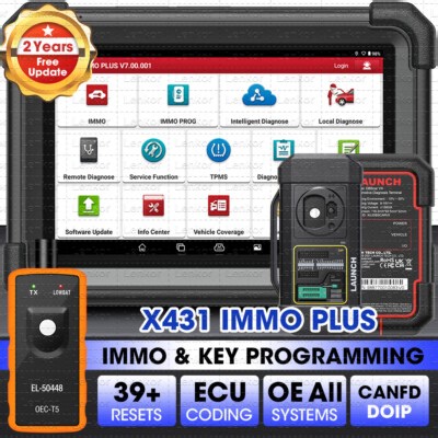 2026 Launch X431 IMMO PLUS IMMO ELITE Key Programming Diagnostic Scanner Tool | eBay