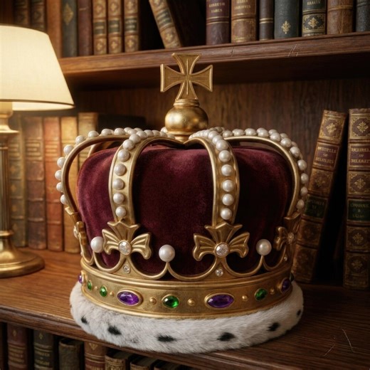 The Royal Crown for 3D Print, Decorative King Crown STL Printing Model - Etsy Canada