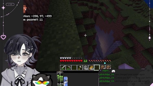 Playing some good old Minecraft// German stream