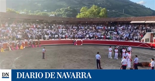 Vídeo: Suena el tradicional zortziko en la plaza de Azpeitia con Morante de la Puebla como testigo