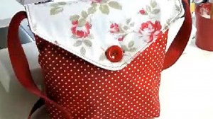 Sewing Tutorial: Reversible Carry All Messenger Bag