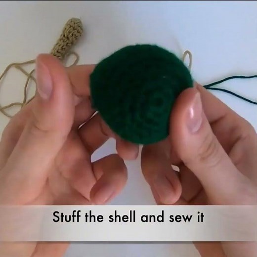 Fun Crocheted Mini Turtle Keychains Tutorial 🐢
