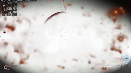 使命召唤16  画面 BUG 闪瞎了我的钛合金狗眼