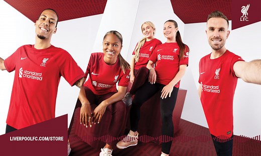 Liverpool FC unveils new home kit for 2022-23 season