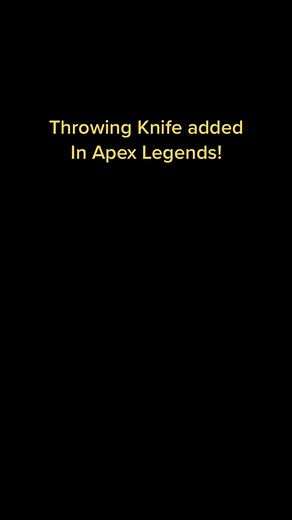 Throwing Knife in Apex Legends: A Game Changer