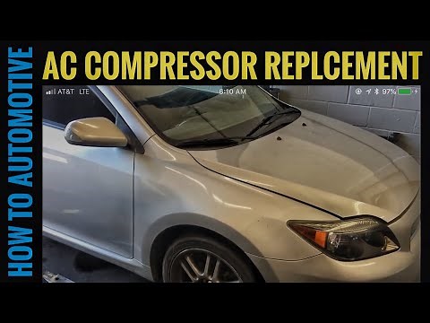 How to Replace the AC Compressor on a 2005 Scion TC