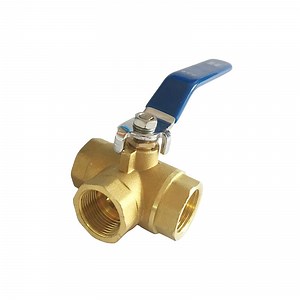 [Hot Item] Brass 3 Way Ball Valves (T or L type)