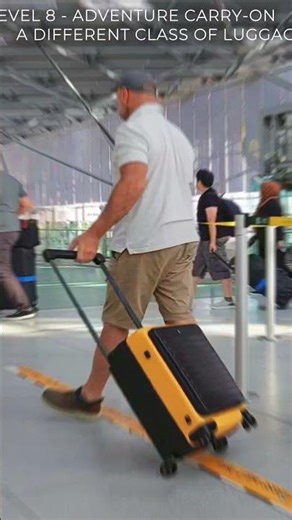 Carry On Luggage (Cabin Bag) of a different Class #level8 #carryonluggage #suitcase #luggage