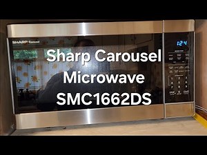Sharp Carousel Microwave Oven SMC1662DS