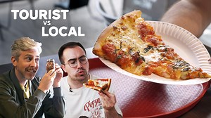 187K views · 2.4K reactions | Food Wars" hosts Harry Kersh and Joe Avella travel across NYC to find the best Pizza in the city. They'll be visiting five different locations in just one day to see what the city has to offer. This is "Food Tours." | Insider Food | Facebook