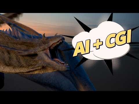 I Faced a CGI Dragon Using AI in DaVinci Resolve