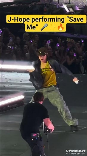 J‑Hope performing “Save Me” 🎤🔥 #jhope #bts #btsarmy #trending #concert #viral #shorts #viral #kpop