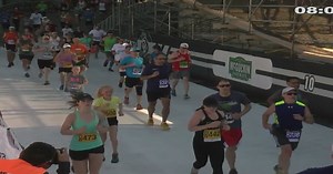 7:55-8:00 AM Bolder Boulder Finishers