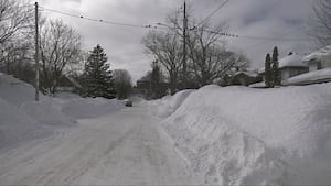 How much snow has fallen this winter?