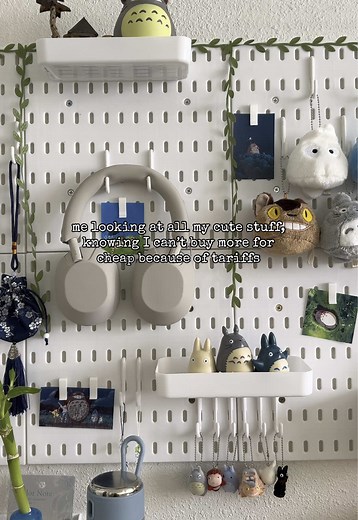 R.I.P. temu, aliexpress, and shein 😔🕊️ #roominspo #room #roomaesthetic #RoomTour #roomsetup #roommakeover #roomdecor #deco #decoration #interior #bedroom #desk #desksetup #cozy #aestheticroom #aesthetic #pinterest #inspo #cute #ponyo #ghibli #totoro #ocean #blue #trinkets #jumino #anime #japan #shoujo #anitok #temu #aliexpress #shein #tariffs #fy #fyp