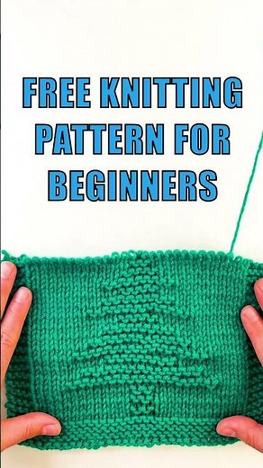 Free easy knitted washcloth pattern for beginners #knittingpattern #knitting #craft #knit
